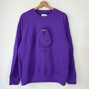 Graniph Grimace McDonald's Purple Sweatshirt - Medium